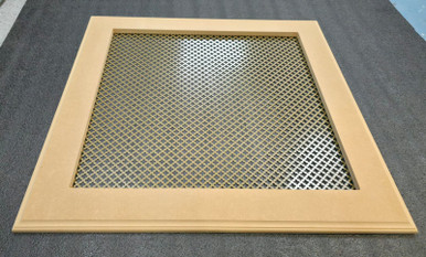Shaker Vented Cabinet Door replacement "Birdcage" Choose your Size AND Screen Back Panel Type