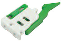 1 Pair Fixing Clips , Locking Devices, Front Locking Device Kit 100123/02614-12/1.6z Grass Eco