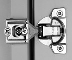 108D One Piece Face Frame Hinges, 1-3/8", Screw-On, 45mm