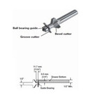 Ecopress Router Bit, Ideal for Drawer Bottoms