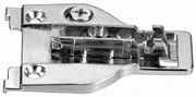 Dual Cam Adjustment- Height and Depth, Diecast, Open Hole Wood Screw Attachment, 2mm, ME346.290.91.0215