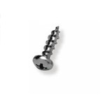 Round Head Phillips Drive Screws, Coarse Thread, 3/4" x 10, Nickel