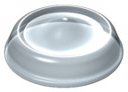 Bumpers, Polyurethane, Clear Airsoft, 3/8" Dia. x 1/8" Thickness, 40, 480