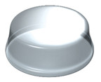 Bumpers, Polyurethane, Clear, 7/16" Dia. x 1/8" Thickness, 50, 500