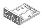Drilling Templates for Drawers, Drilling TemplatePlastic1-Pack