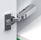 120D Tiomos Soft-Close Hinges, Dowel, 42, Half Overlay/Cranking 9.5