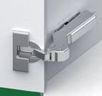 45D Tiomos Angle Corner, Soft-Close Hinges, Dowel, 45, Inset