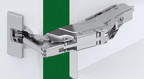 160D Tiomos Wide Angle, Soft-Close Hinges, Dowel, 45, Full Overlay/Cranking 00