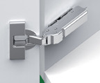 30D Tiomos Angle Corner, Self-Close Hinges, Screw-On, 45, Overlay