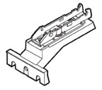 Inset Face Frame Adapter Plate for Wood Screws, 0mm