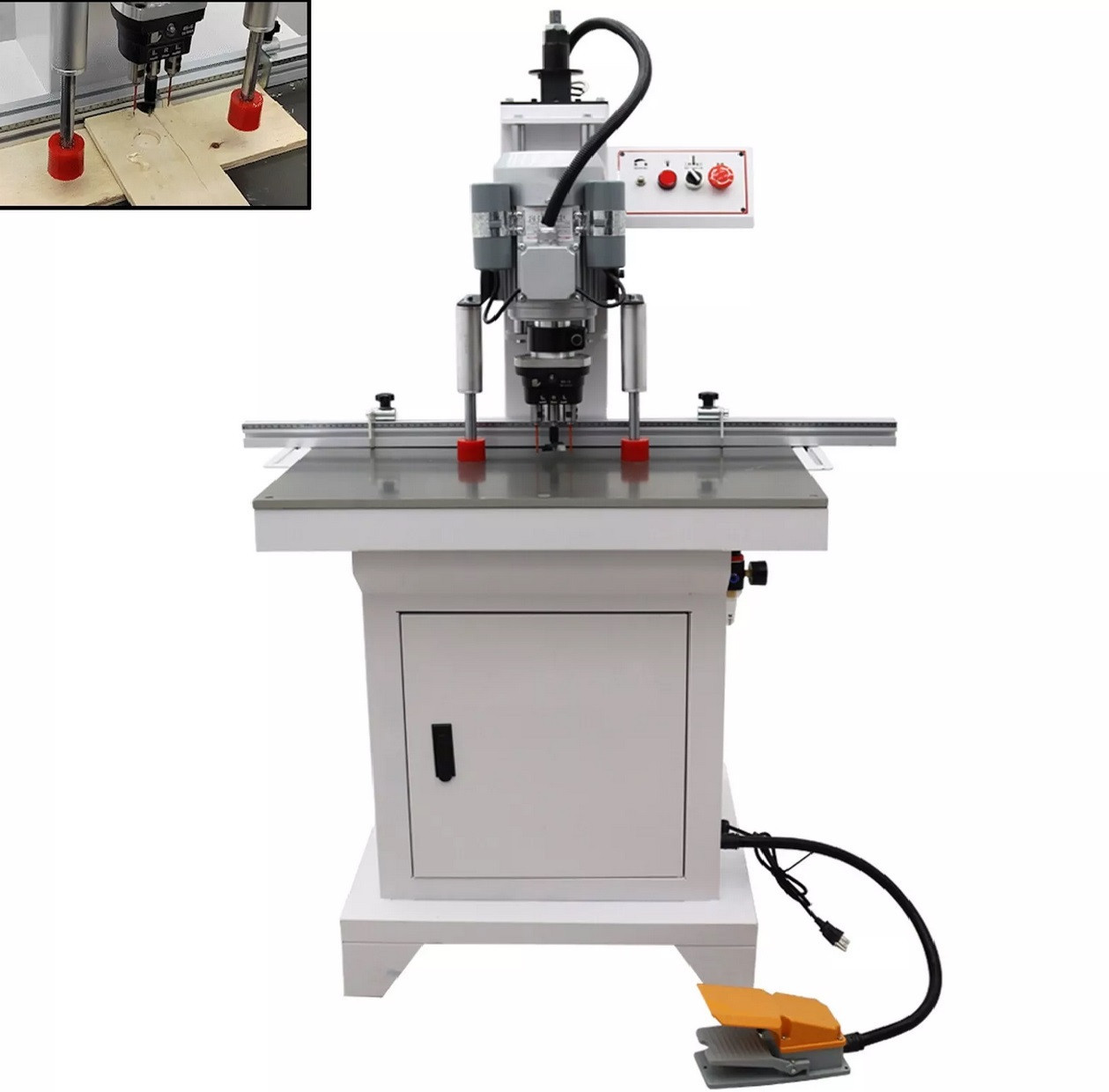 110V Pneumatic Hinge Boring Machine, Hinge installation machine