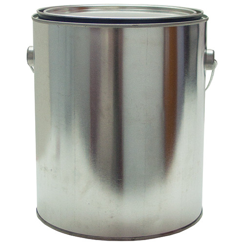 Empty Mixing Can with Lid, Gallon