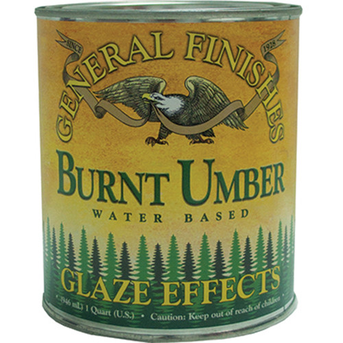 Water Based Glaze Effects,Yellow Ochre 1 Quart