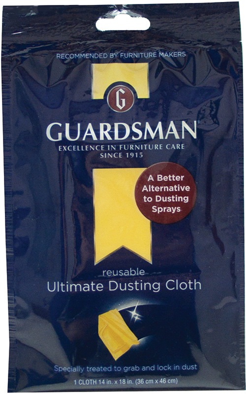 Guardsman Ultimate Dusting Cloth, 12 Pack Yellow
