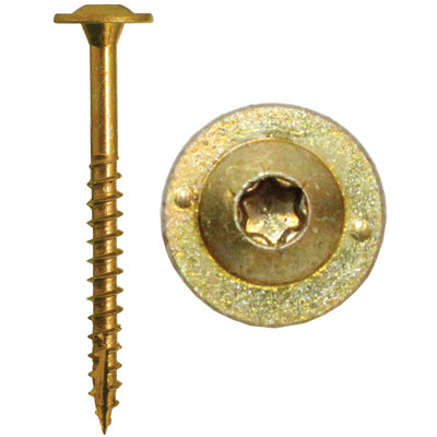 GRK Star Drive Cabinet Screw, #8 X 2"
