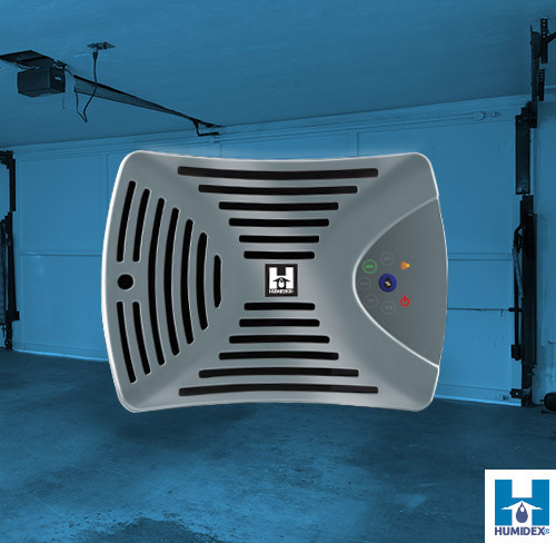 Humidex Digital Garage Unit with HCV Technology and CO Sensor (GVS-SD2 Garage ventilation system Humidex)