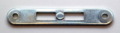 Giro Bolt Strike Plate, Galvanized