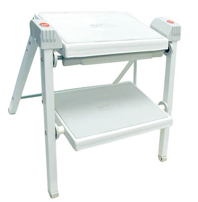 Folding Stool, Similar To # Festsl W Foot Stool White