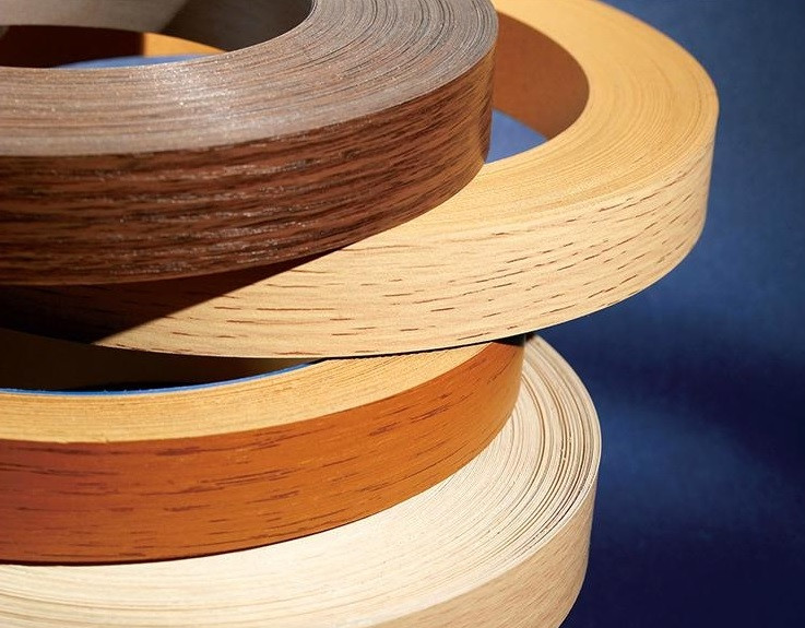 Melamine Edge Banding Tape Self Stick or Iron On - For 3/4" shelves, Choose Color and length, Edgebanding Tape for 3/4" Material bending