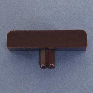 4204 Plastic Divider Clip With 1/4" Peg Holds 1/4" Thick Material *For Vertical Use Only Choose color , part #1940