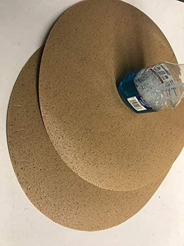 Round Matt Liner for Any Shape Corner Lazy Susans Trimmable , Choose your Material (cork, vinyl) and exact Diameter