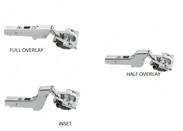Clip Top Blum 71B3 or 71T3 Choose ANY MODEL Self closing or  Blumotion Hinges,Soft close , Choose Type , Choose Overlay ,One . 71t355 71t358
