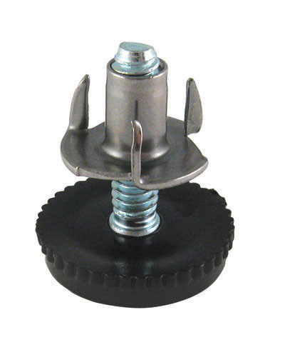 Pro-Pack 10pcs, Nylon Base Levelers 1/4", Similar To # Pmi21.53905.677 ,Black