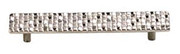 MOSAIC PULL, 128 MM C/C, SATIN NICKEL