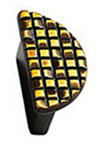 MOSAIC KNOB, 32MM C/C, FRENCH ANTQ BRZ