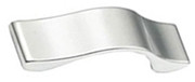 MATTE CHROME WAVE PULL, 64 MM C/C