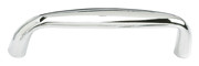 POLISHED CHROME PULL, 3" C/C
