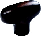 OVAL KNOB, CAST BRONZE