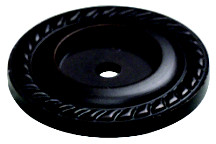 ROUND BACKPLATE, SOLID BRASS