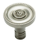 SATIN NICKEL KNOB, 1-3/8"