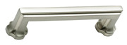 SATIN NICKEL PULL, 4" C/C