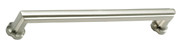 SATIN NICKEL PULL, 8" C/C