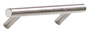 STAINLESS STEEL BAR PULL 128 MM C/C