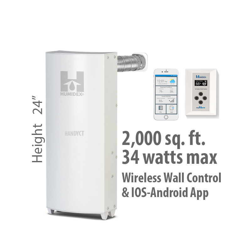 24" High Wireless Unit with Mobile App option + Wireless control