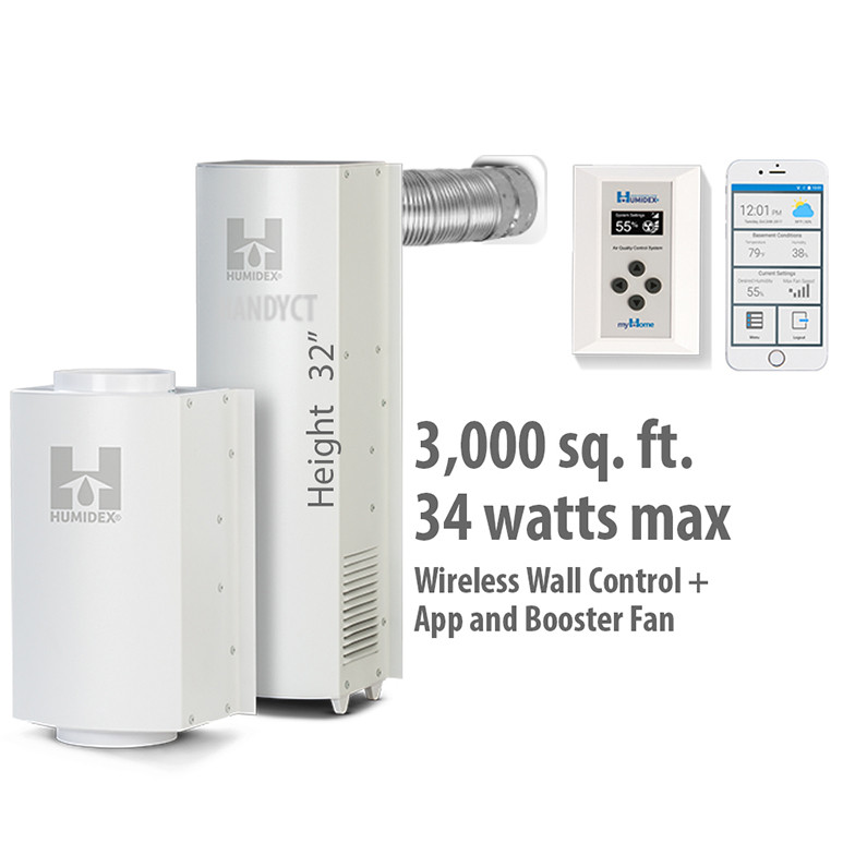 32" High Wireless Unit with Mobile App option + Wireless control + Booster