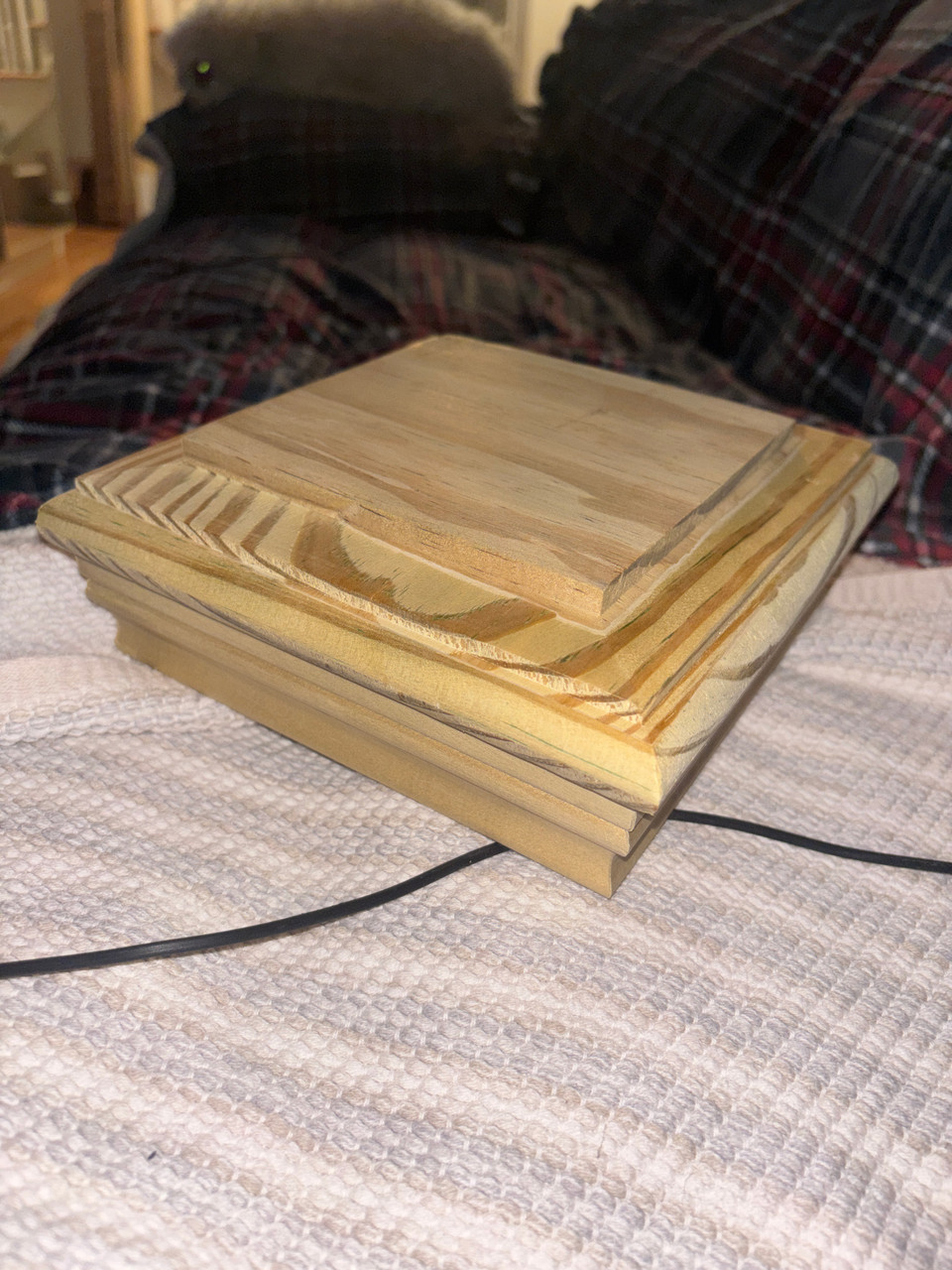 6x6 "FlatTop" Wooden Post Caps Choose by Size of post