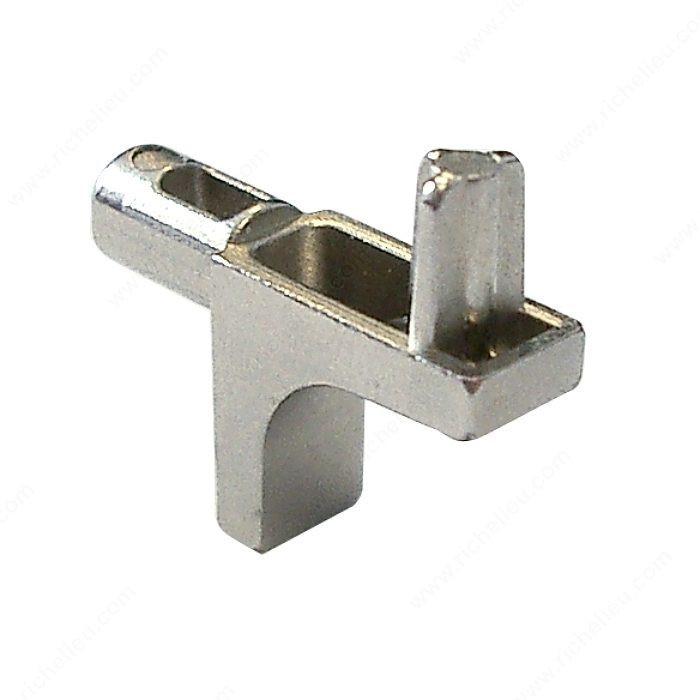 100pc K Line Metal Shelf Pin with Retainer, Drilling Diameter 5 mm, Load Capacity per Shelf 80 kg, Projection - Overall Dimensions 13 mm. RI:CP2282G