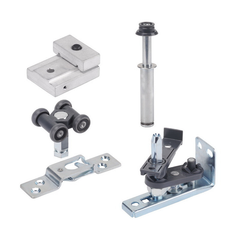 Top Mount Hardware for 1" to 1-3/4" Bi-fold Doors, Hardware Set