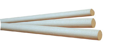 3 foot Dowel Rods, Birch 1/4"