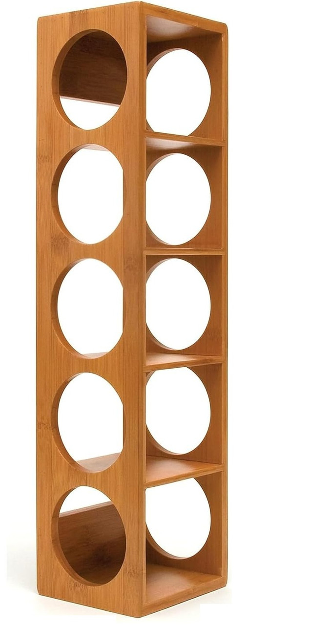 Wood Unlimited Bottle Wine Rack "MELON" Choose Material and Sizes. Custom Made