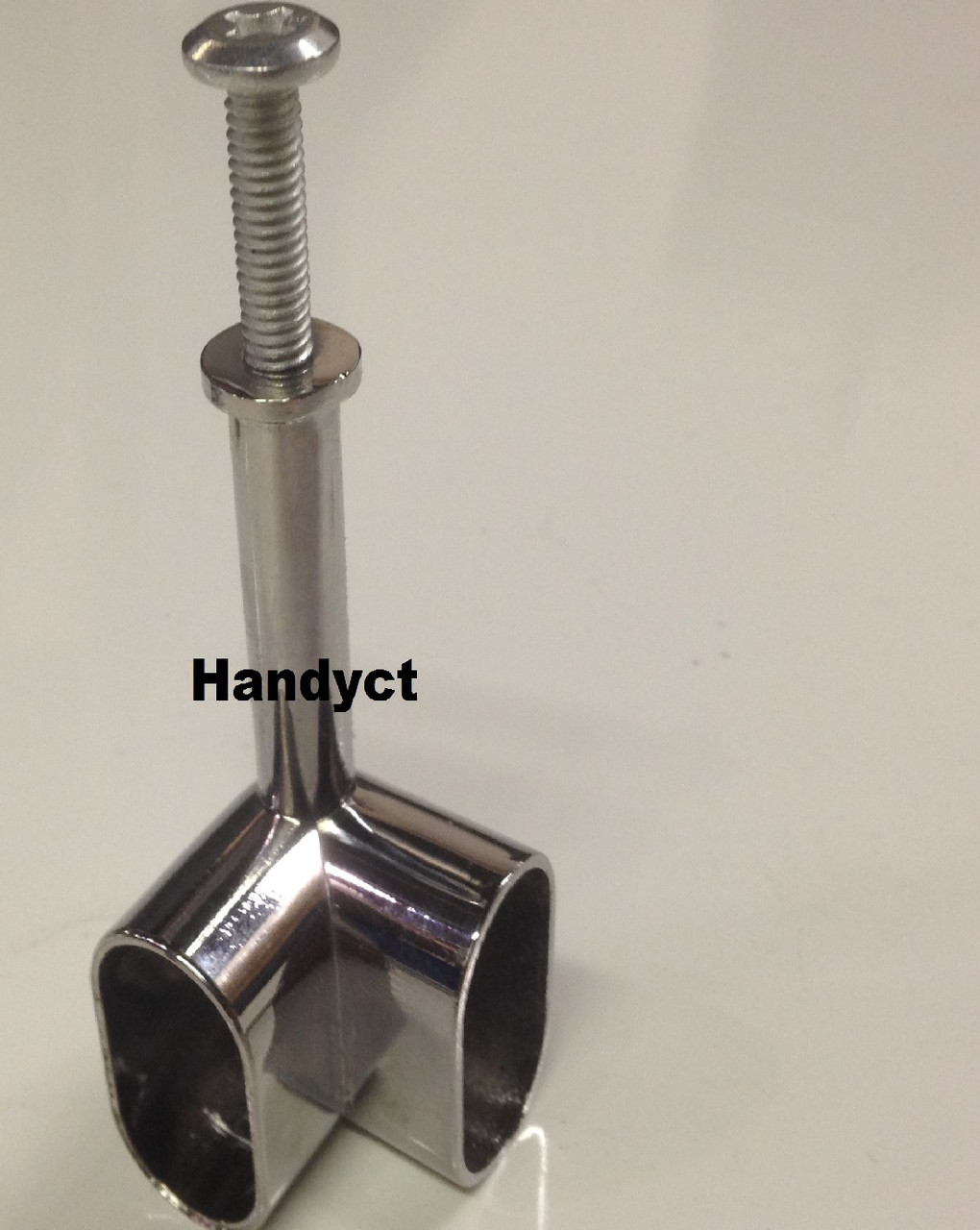 Closet Oval Rod CORNER 90D Support BRACKET HOLDER Adapter FOR CLOSET OVAL ROD wardrobe RAIL HANGER, curved-Angled Chrome Plated, Choose Color