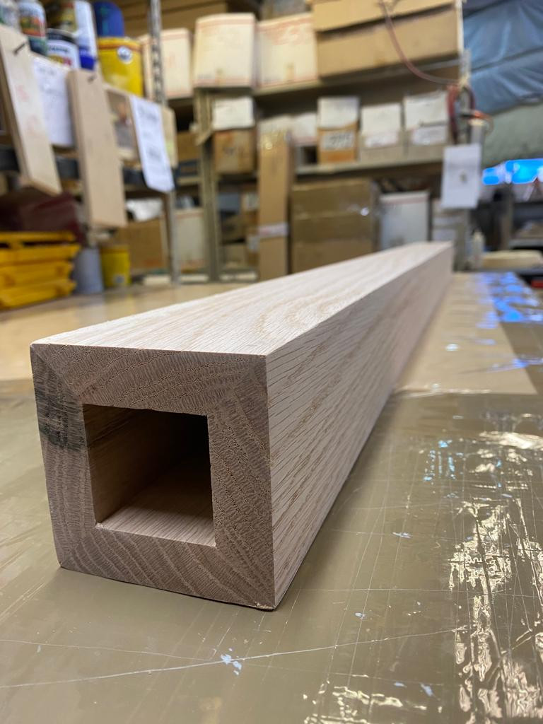 Hollow Post, Beam , Choose Sizes and Material, Smaller Sizes Shipped Assembled