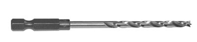 Hex Shank Brad Point Drills, 7/32" 6mm