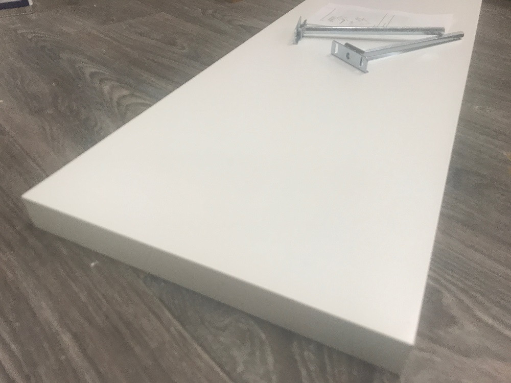Light Weight Shelves for closet or Wall , Floating with hidden Storage1-3/8" thick10" Wide 39-3/8" Long Choose your color and size of the shelf