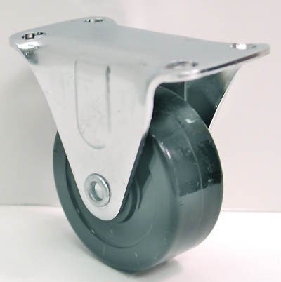 Light Duty, Rigid,Black 2-1/2"