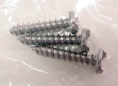 Screw Pak For Hook Or Door Stop,